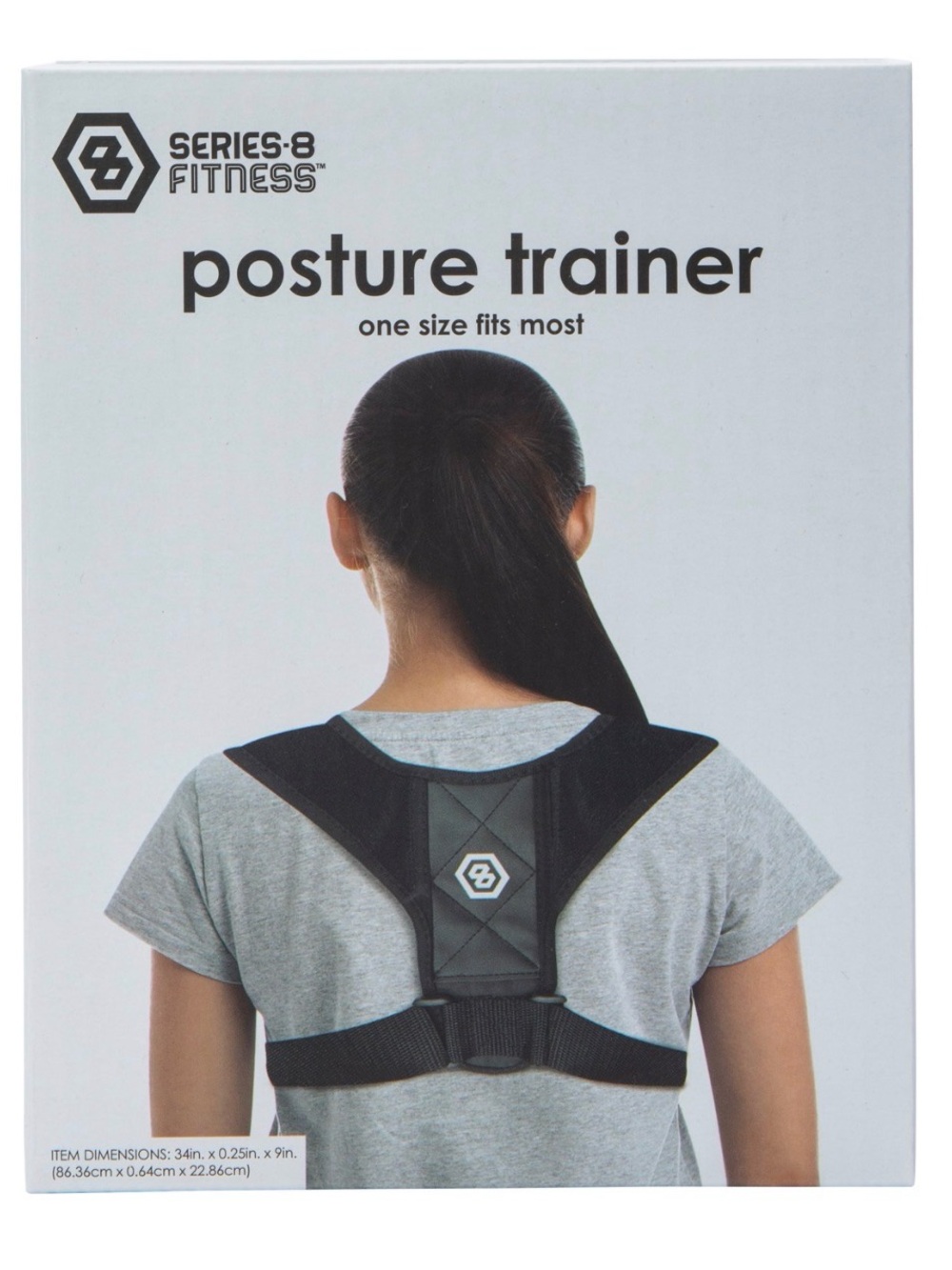 Black Posture Trainer